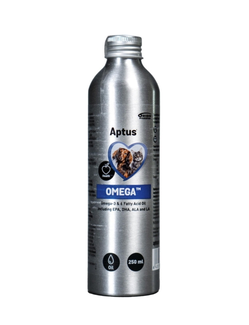 Aptus Omega Oil 250 ml – Naturlig støtte til hud, pels, led og hjerte