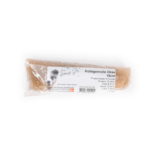 Snack’it Kollagenrulle Okse 15 cm