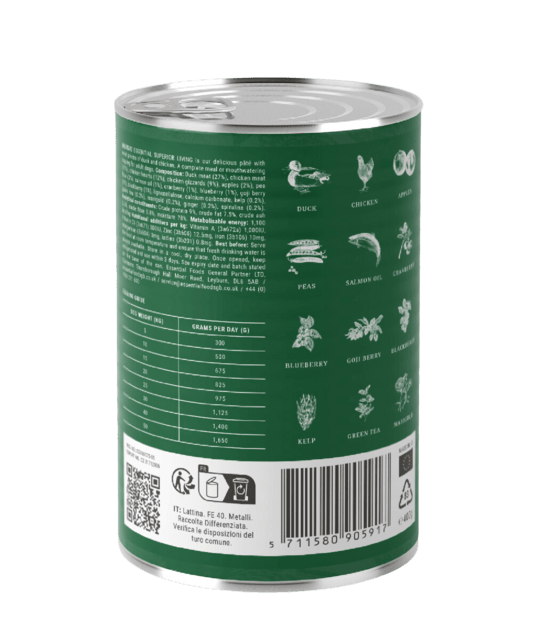 ESSENTIAL SUPERIOR LIVING PÂTÉ 6 X 400G