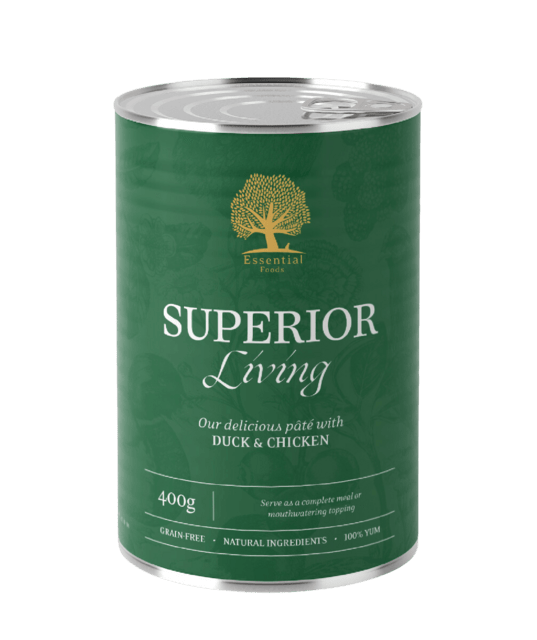 ESSENTIAL SUPERIOR LIVING PÂTÉ 6 X 400G