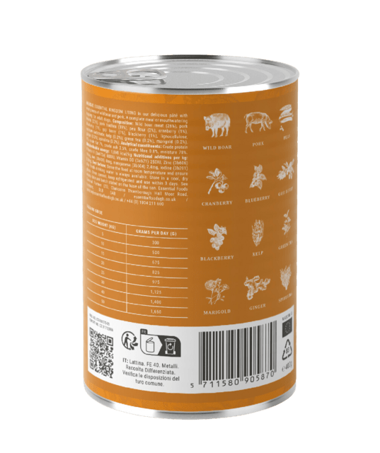 ESSENTIAL KINGDOM LIVING PÂTÉ 6 X 400G