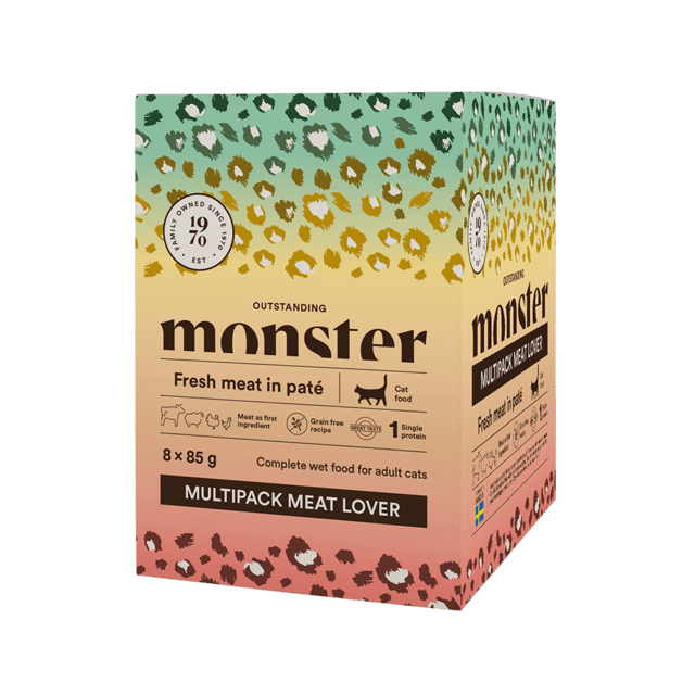 Monster Cat Adult Multipack Meat Lover