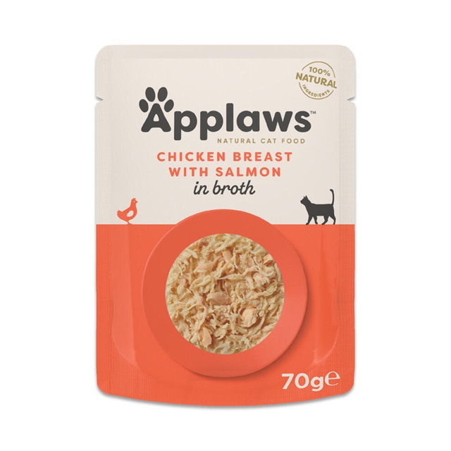 Applaws Cat Pouch - Chicken Breast with Salmon 70g