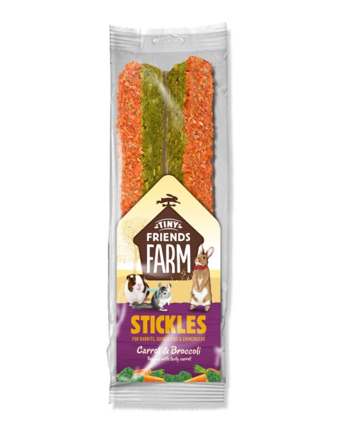 Tiny Friends Farm Stickles Gulerod & Broccoli 100 g