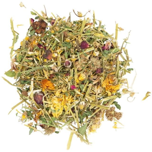 JR Farm Blomsterhav i Spand 5L/600g – Naturlig snack til gnavere og dværgkaniner