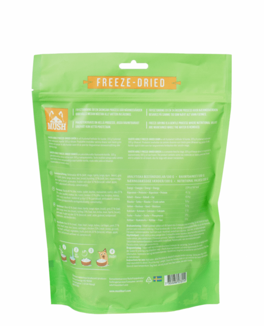 Vaisto® Grøn Freeze-Dried Mini - 25 g