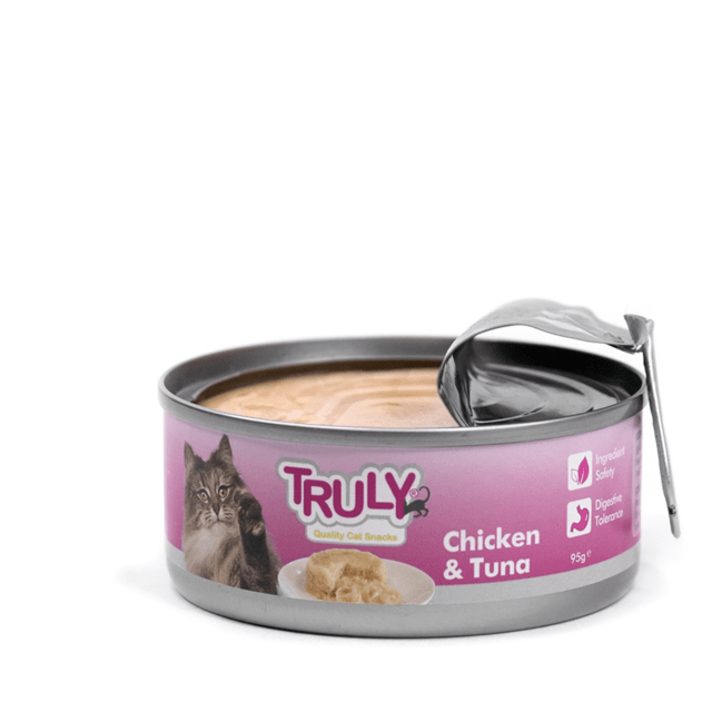 Truly Cat Vådfoder – Kylling & Tun 95 g