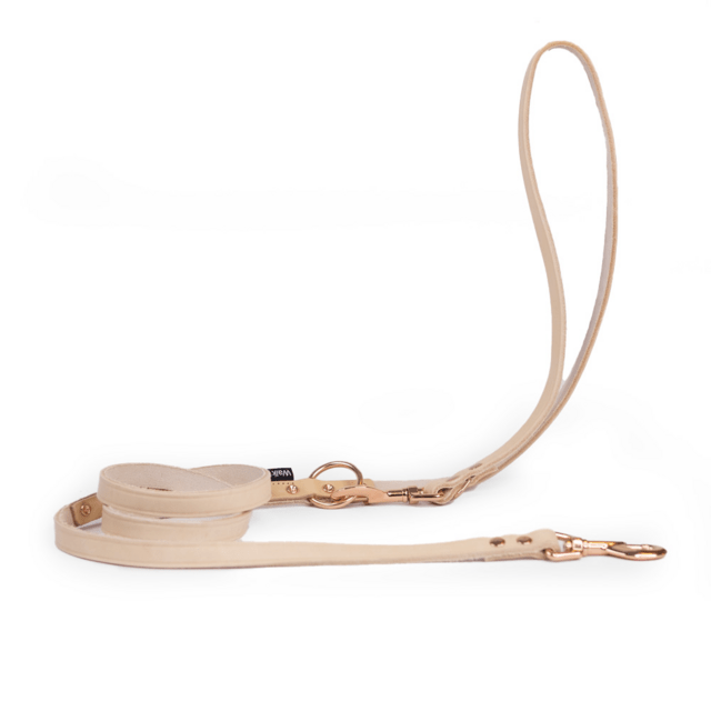 Walk'it Dressurline (justerbar) Kernelæder/Rosegold