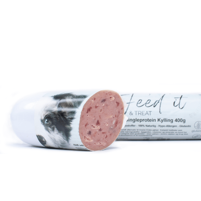Feed'it & Treat Singleprotein Kylling 800g
