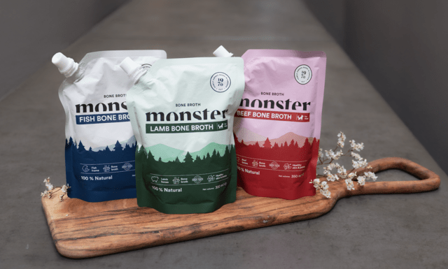 Monster Dog Bone Broth Lamb