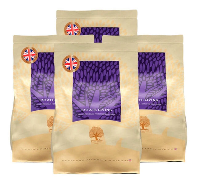 4 x (UK) Our finest Essential SMALL SIZE ESTATE LIVING 2,5KG