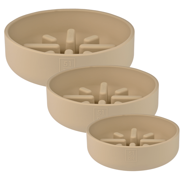 51 – Slow Feeder Bowl – Sand