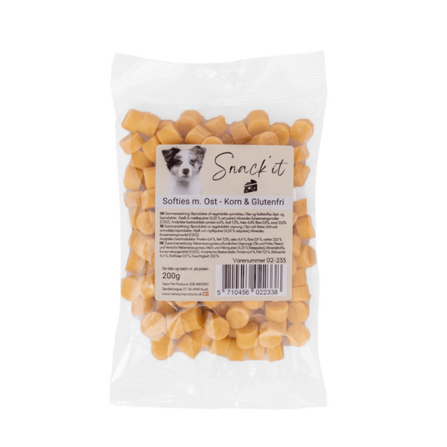 Snack’it Softies med Ost – Korn- & Glutenfri (200 g)