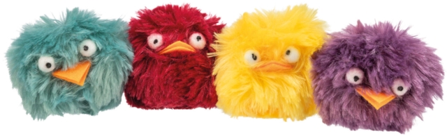 Trixie Ranglebold i Plys – Assorterede Figurer (Ø 6 cm)