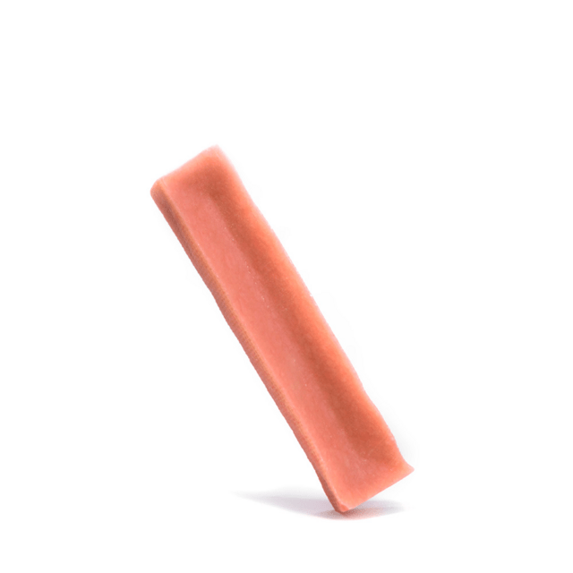 Tyggeben af yakost med jordbær – lang tyggetid til hunde (70–75 g, størrelse M)