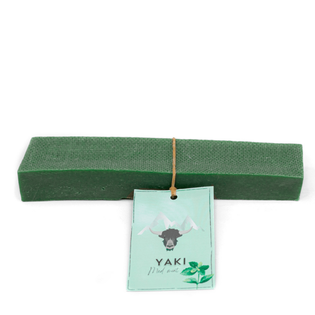 Tyggeben af yakost med mint – lang tyggetid til hunde (230–260 g, størrelse GIGANT)