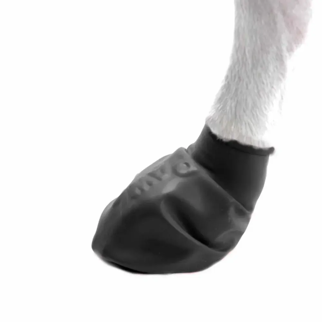 PawZ Dog Boots Black er slidstærke og fleksible hundesko ( 12 stk )