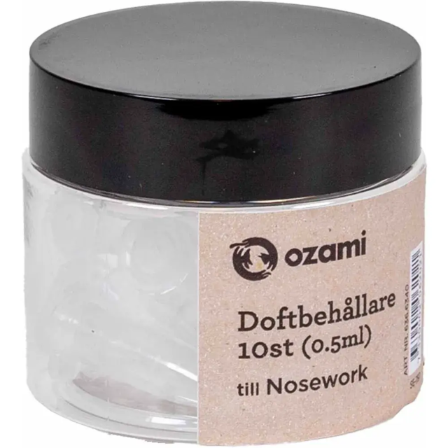 Ozami Nosework Fragrance Container 0,5 ml – 10 stk