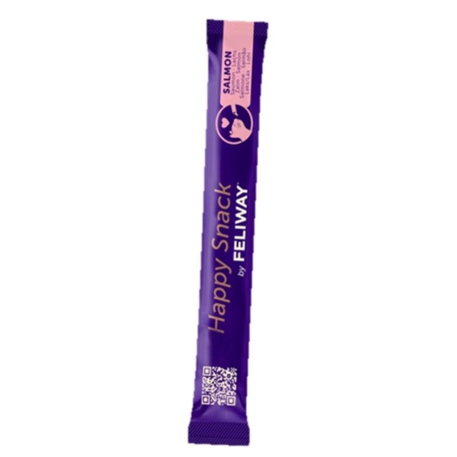 Feliway Happy Snack Laks 6 sticks cremet beroligende snack til kat