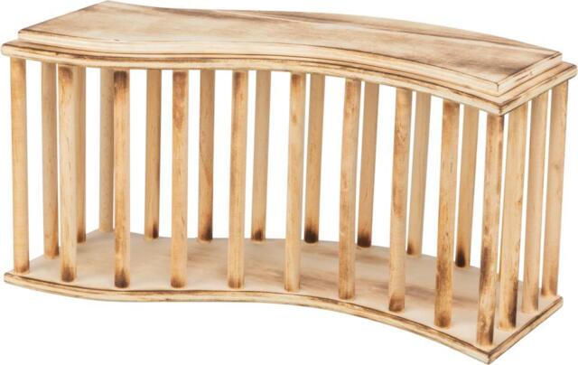 Trixie Høhæk med låg i træ | Sikker høholder til kanin og marsvin
