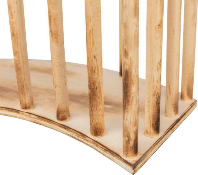 Trixie Høhæk med låg i træ | Sikker høholder til kanin og marsvin