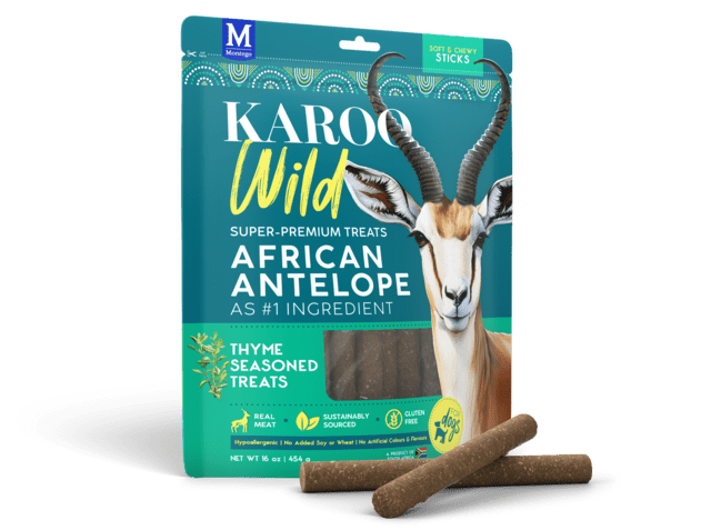 Karoo Wild Sticks Timian 454 g super premium hundegodbid i stor stick