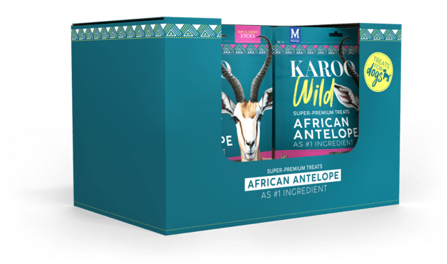 Karoo Wild Sticks Rosmarin 454 g super premium hundegodbid i stor stick