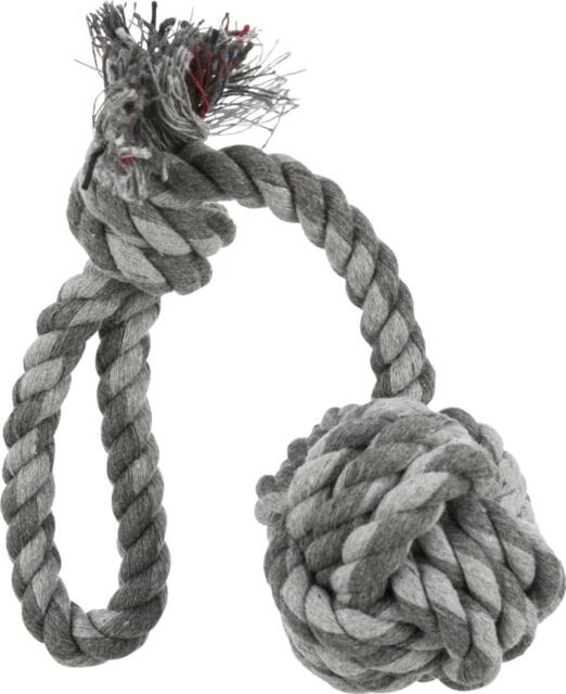 Jolly Paw Legereb med vævet bold 30 cm slidstærkt hundelegetøj (Outlet)