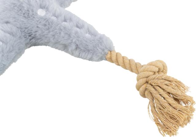 Jolly Paw Søstjerne med reb blødt hundelegetøj til interaktiv leg (Outlet)