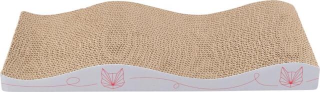 Jolly Paw Scratching Wave kradsebølge i karton med katnip 43 cm