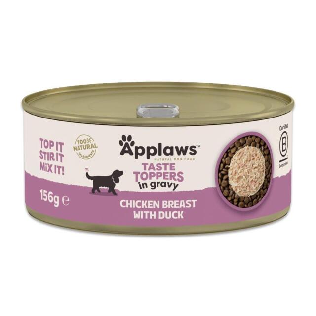 Applaws Multipack Kylling i Sovs 8 × 156 g | Naturligt vådfoder til hund