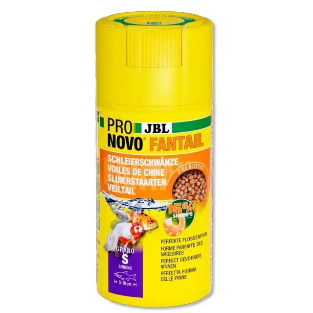 JBL PRONovo Fantail Grano | Granulatfoder til slørhaler og guldfisk