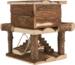 Ida Hus – Hamsterhus med gynge og trapper (19x20x19 cm)