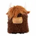 KONG Comfort Jumbo Highland Cow XL | Stort hundelegetøj med pivelyd