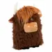 KONG Comfort Jumbo Highland Cow XL | Stort hundelegetøj med pivelyd