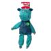 KONG Floppy Knots Hippo Jumbo XL | Stort hundelegetøj med reb og pivelyd
