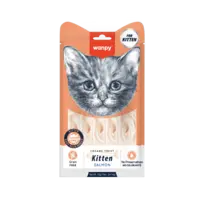 Wanpy Cat Kitten Creamy Lickable Salmon 70 g | Cremet snack til killing