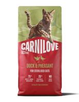 Carnilove Duck & Pheasant for Sterilised Adult All Breeds 6 kg | Fuldfoder til steriliserede katte