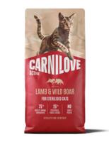 Carnilove Lamb & Wild Boar for Sterilised Adult All Breeds 2 kg | Fuldfoder til steriliserede katte