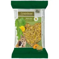 JR Farm Grainless Blomsterhjerte 90 g | Kornfri snack til kanin og gnavere