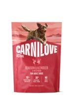 Carnilove Venison & Reindeer & Wild Boar for Active Adult All Breeds 1,5 kg