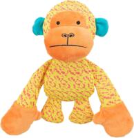 Trixie abe plys legetøj 27 cm | blødt hundelegetøj i plys og stof