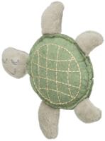 Trixie skildpadde i filt med katteurt 12 cm | kattelegetøj der opfordrer til leg