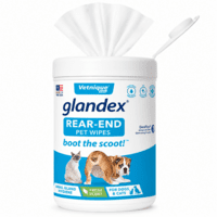 Glandex Wipes Hygiejniske Renseservietter Til Analkirtler 75 stk