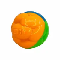KONG Twistz High-viz Ball – Selvlysende hundebold