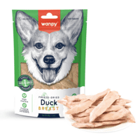 Wanpy Freeze Dried Duck Breast Hundesnack