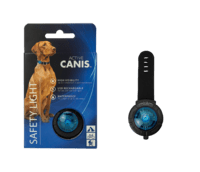 Active Canis Safety Light Blå Genopladelig LED-Lygte til Hunde