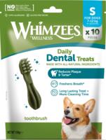 Whimzees Toothbrush S Tandrensende Hundetyggeben 7-12kg
