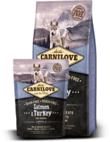 CarniLove Salmon & Turkey for puppies 1,5kg KORNFRI