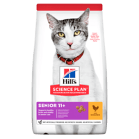 HILL&#39;S SCIENCE PLAN Senior 11+ Cat food with chicken 3 kg